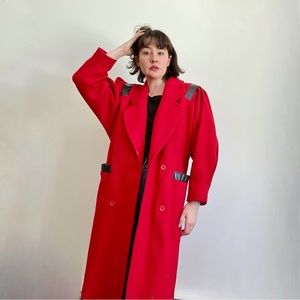Stunning 80s Wool Peacoat